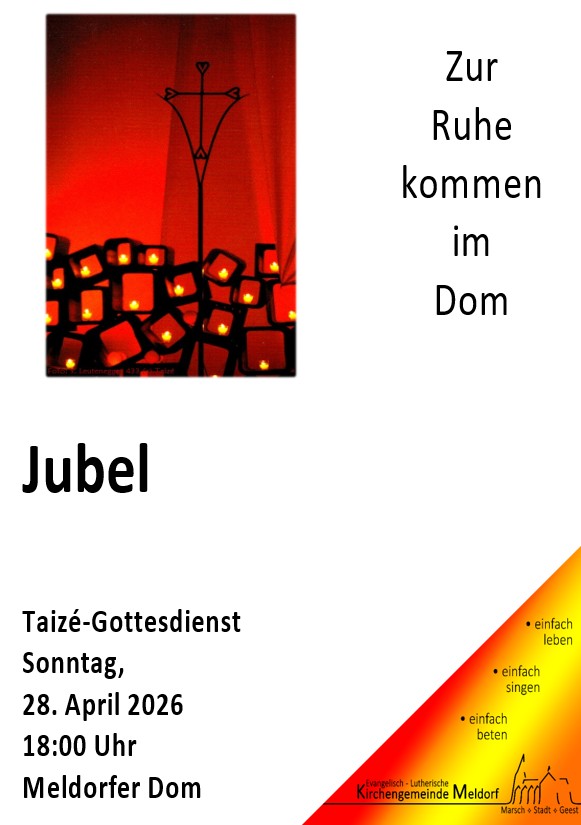 Taizé Plakat Jubel