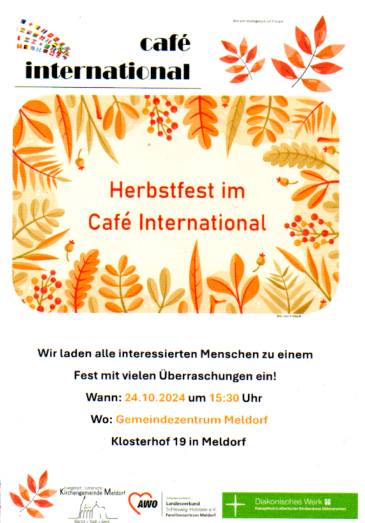 Herbstfest Cafe int 2024