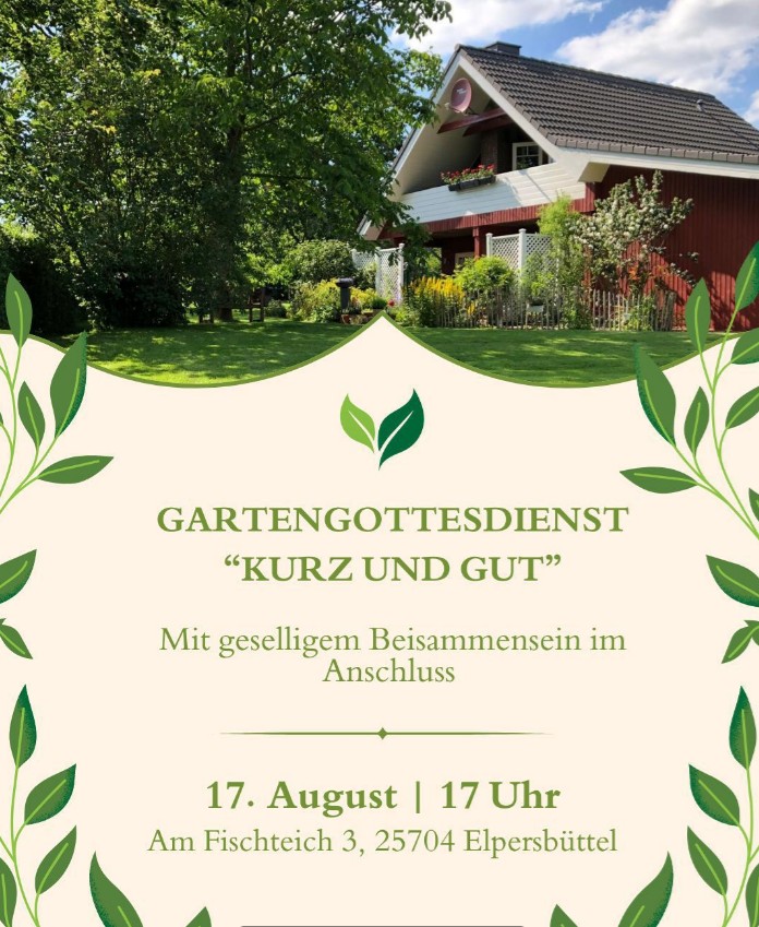 Gartenandacht 2025 08 17